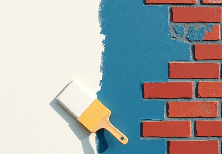 Ponçage et rebouchage des fissures avant mise en peinture